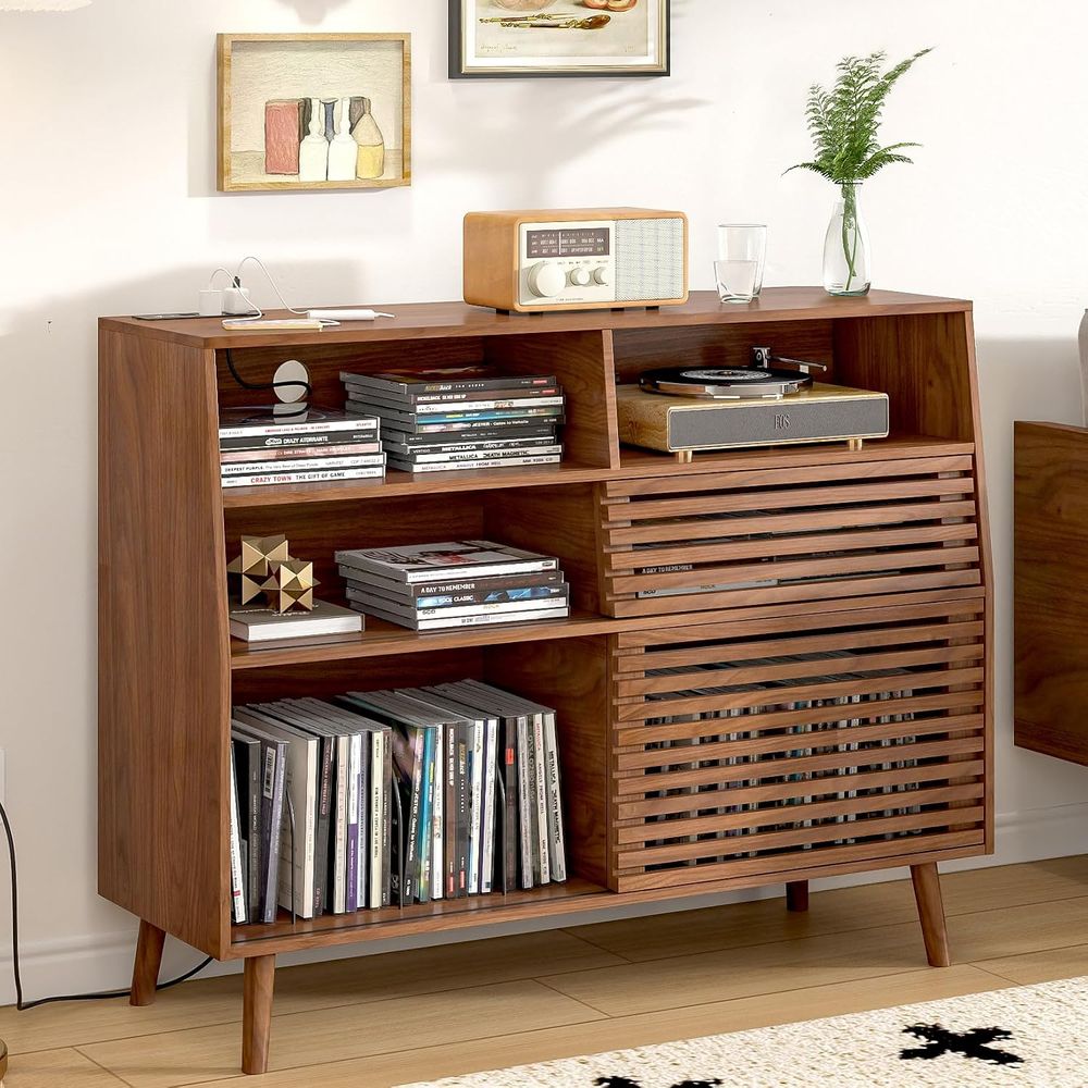 Jluomei 大型レコードプレーヤースタンド、Doand  - Tables のレビューと価格